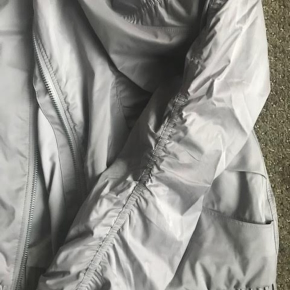 Silver Grey Bomber Jacket from Lululemon - Picture 3 of 3